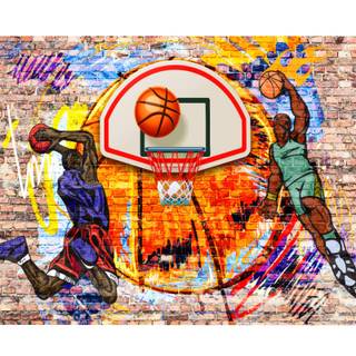 Basketball graffiti wallpaper