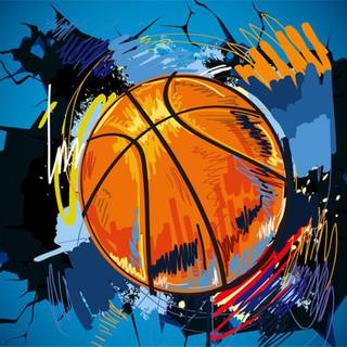 Basketball graffiti wallpaper