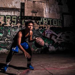 Basketball graffiti wallpaper