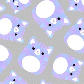 Cute cat Squishmallows wallpaper