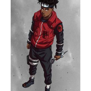 Black skin Naruto wallpaper