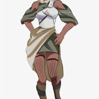 Black skin Naruto wallpaper