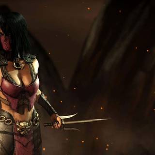 Mileena desktop wallpaper