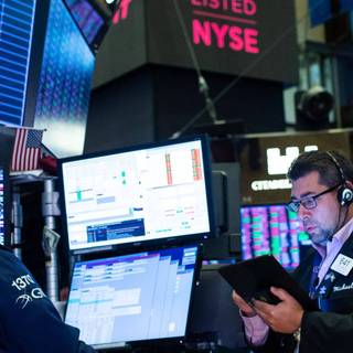 Trading room wallpaper