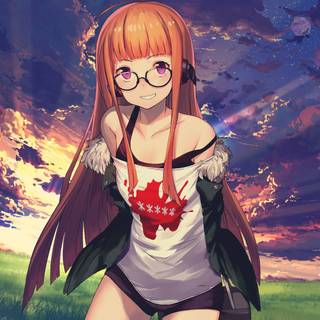 Persona 5 Futaba wallpaper