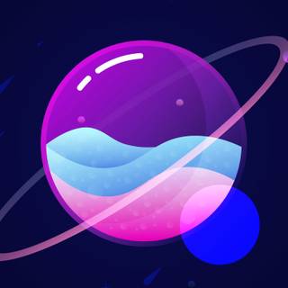 Super Saturn wallpaper