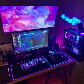 Desktop set wallpaper