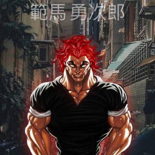 Yujiro Hanma 4k iPhone wallpaper