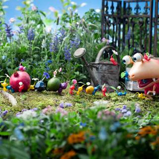 Desktop Pikmin wallpaper