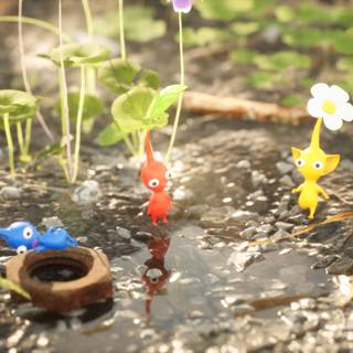 Desktop Pikmin wallpaper