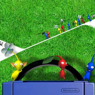 Desktop Pikmin wallpaper