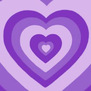 Purple heart preppy wallpaper