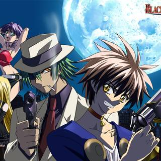 Black Cat anime HD wallpaper