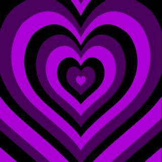 Purple heart preppy wallpaper