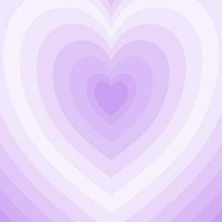 Purple heart preppy wallpaper