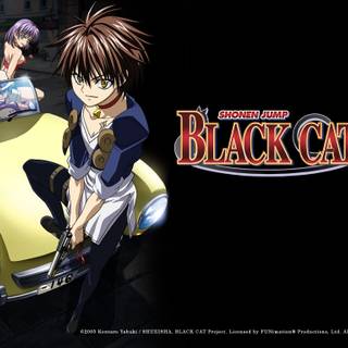Black Cat anime HD wallpaper