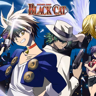 Black Cat anime HD wallpaper