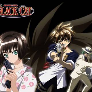 Black Cat anime HD wallpaper