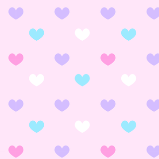 Purple heart preppy wallpaper