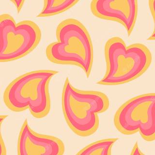 Purple heart preppy wallpaper