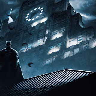 Batman shadow wallpaper