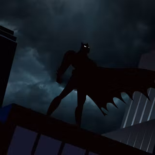 Batman shadow wallpaper