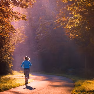 Woman walking wallpaper