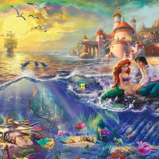 Disney princesses desktop wallpaper