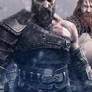 God of War 4k Android wallpaper