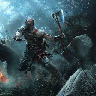 Kratos 4k PC wallpaper