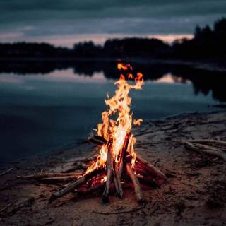 4k phone fire wallpaper