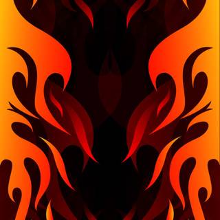 4k phone fire wallpaper