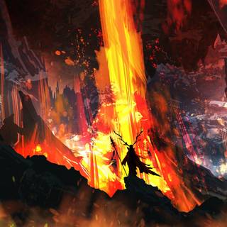 Flame desktop wallpaper