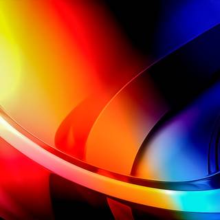 Blue and red 4k wallpaper