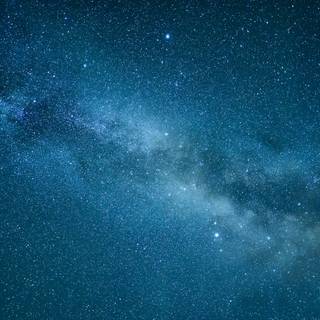 Blue space 4k wallpaper