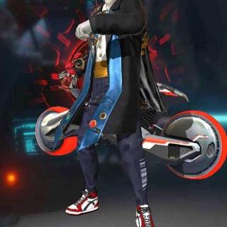 Free Fire motorbike wallpaper