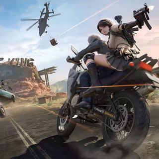 Free Fire motorbike wallpaper