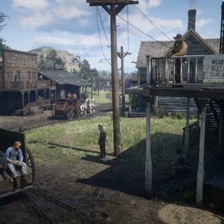 Red Dead Redemption 2 Valentine wallpaper