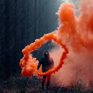 Smoke cloud wallpaper