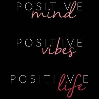 Positive mind wallpaper