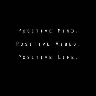 Positive mind wallpaper