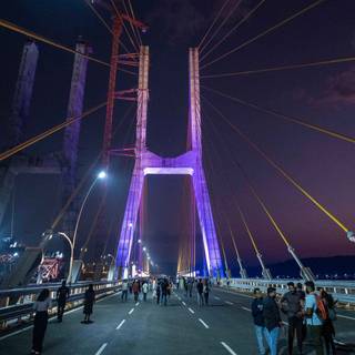 New Zuari Bridge - Cable Bridge wallpaper