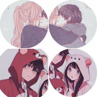 Matching anime icons wallpaper