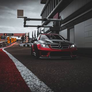Mercedes C63 DTM wallpaper