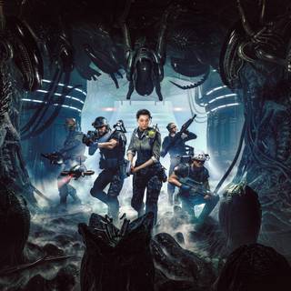 Aliens Fireteam Elite wallpaper