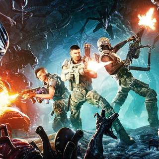 Aliens Fireteam Elite wallpaper