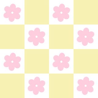 Pink checkered wallpaper