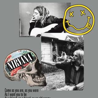 Nirvana poster wallpaper