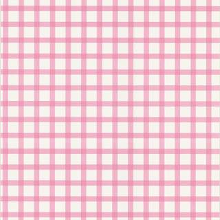 Pink checkered wallpaper