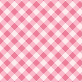Pink checkered wallpaper